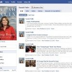 Palin facebook